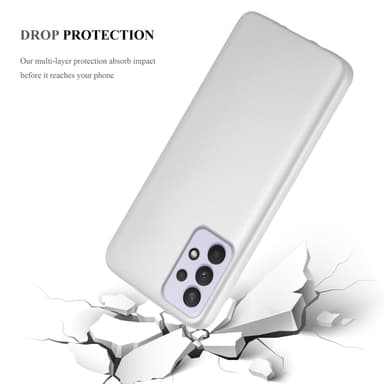 Deksel Samsung Galaxy A33 5G Case Cover (sølv)
