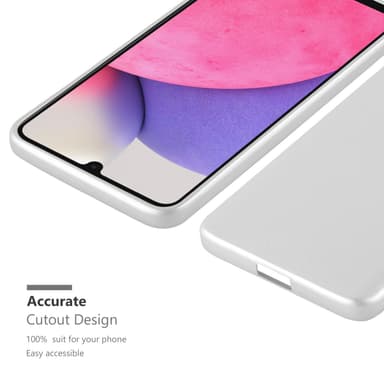 Deksel Samsung Galaxy A33 5G Case Cover (sølv)