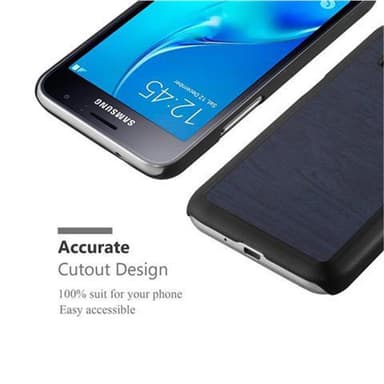 Samsung Galaxy J1 2016 Hardt Deksel Case (blå)