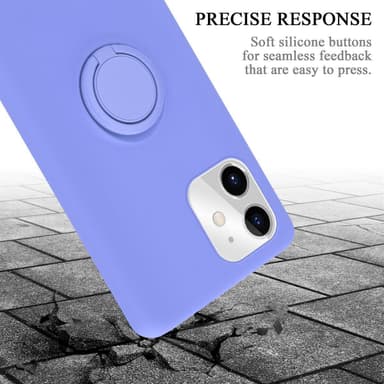 Deksel iPhone 11 Ring Case (lilla)