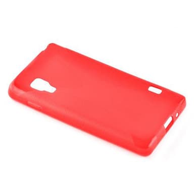 LG L5 II (2. SIM) silikondeksel case (rød)