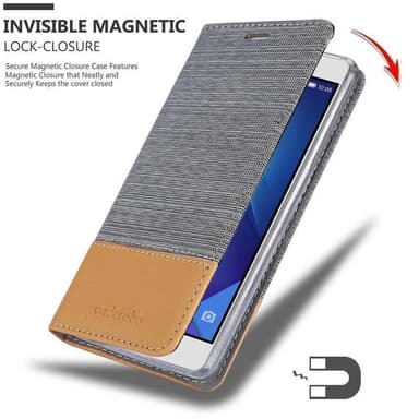 Honor 7 lommebokdeksel etui (grå)