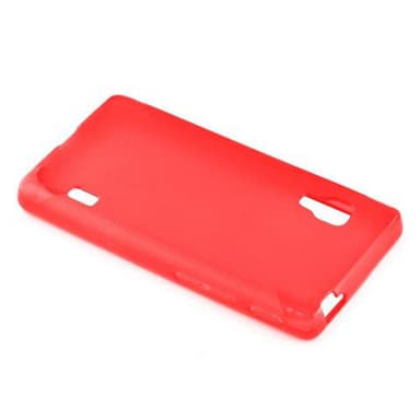 LG L5 II (2. SIM) silikondeksel case (rød)