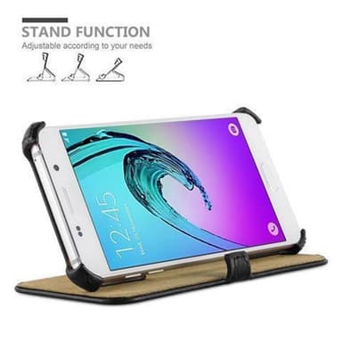 Samsung Galaxy A3 2015 lommebokdeksel case (svart)