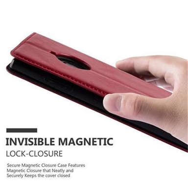 Nokia Lumia 830 lommebokdeksel case (rød)