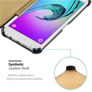 Samsung Galaxy A3 2015 lommebokdeksel case (svart)