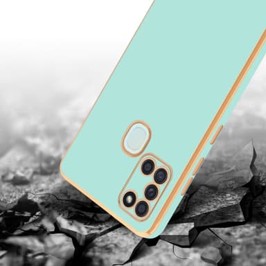 Samsung Galaxy A21s silikondeksel case (grønn)