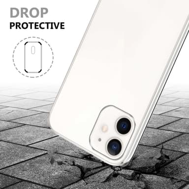 iPhone 12 MINI Deksel 360 Case Cover (gjennomsiktig)