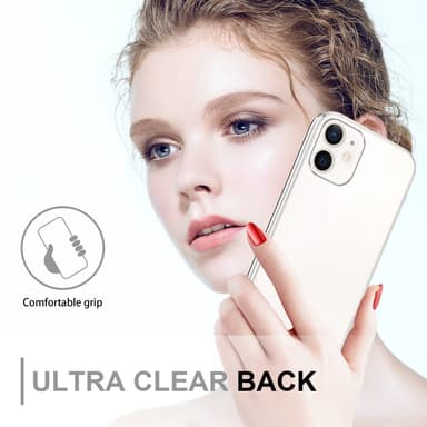 iPhone 12 MINI Deksel 360 Case Cover (gjennomsiktig)