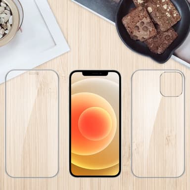 iPhone 12 MINI Deksel 360 Case Cover (gjennomsiktig)