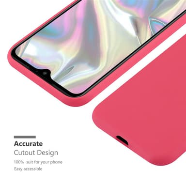 Deksel Samsung Galaxy A70e Silikon cover (rød)