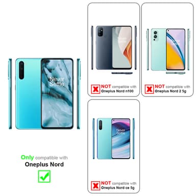 OnePlus Nord lommebokdeksel etui (rosa)