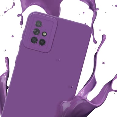 Samsung Galaxy A71 4G Deksel case (lilla)