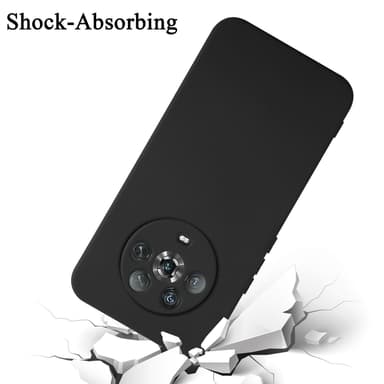 Honor Magic 4 silikondeksel case (Svart)