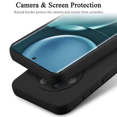 Honor Magic 4 silikondeksel case (Svart)