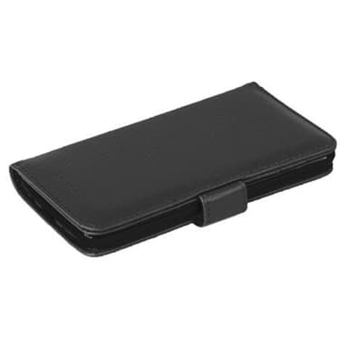 LG K8 2016 lommebokdeksel case (svart)