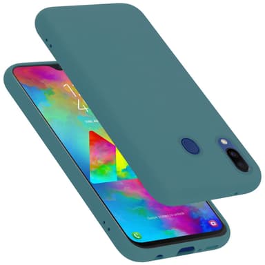 Samsung Galaxy M10s silikondeksel case (Grønn)