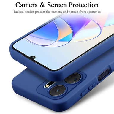Honor x7a silikondeksel case (Blå)