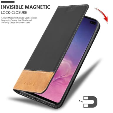 Samsung Galaxy S10 PLUS Deksel Case Cover (svart)