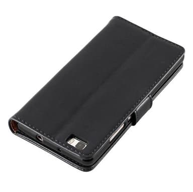 Huawei P8 LITE 2015 lommebokdeksel etui (svart)