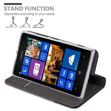 Nokia Lumia 925 lommebokdeksel etui (grå)