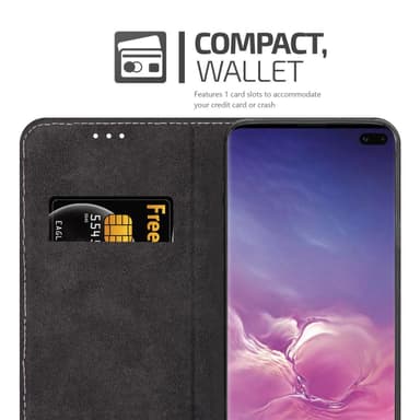 Samsung Galaxy S10 PLUS Deksel Case Cover (svart)