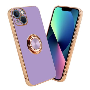 iPhone 14 PLUS silikondeksel case (lilla)