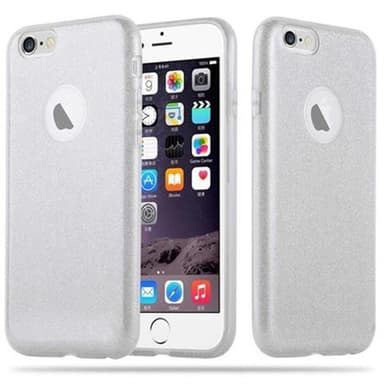 iPhone 6 / 6S Deksel Glitter (sølv)