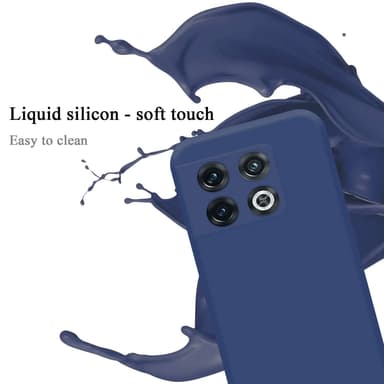 OnePlus 10 PRO 5G silikondeksel case (Blå)