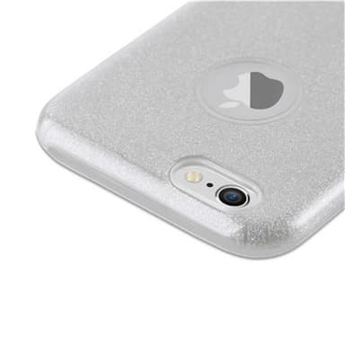 iPhone 6 / 6S Deksel Glitter (sølv)