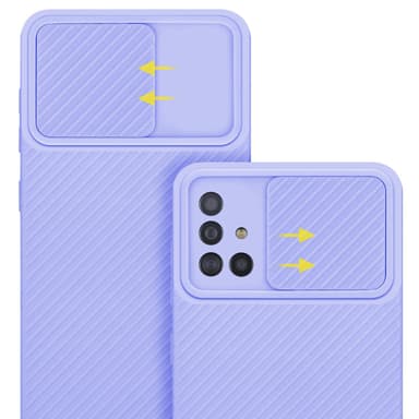 Deksel Samsung Galaxy A51 4G / M40s cover (lilla)