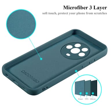 Honor Magic 4 silikondeksel case (Grønn)
