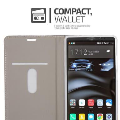 Huawei MATE 8 lommebokdeksel etui (grå)