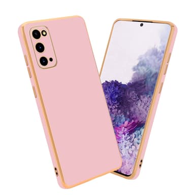 Samsung Galaxy S20 silikondeksel case (rosa)
