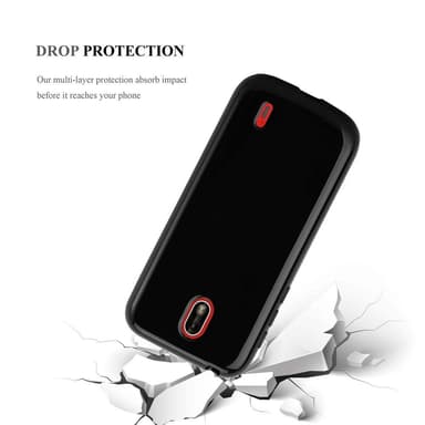 Nokia 1 2018 deksel ultra slim (svart)