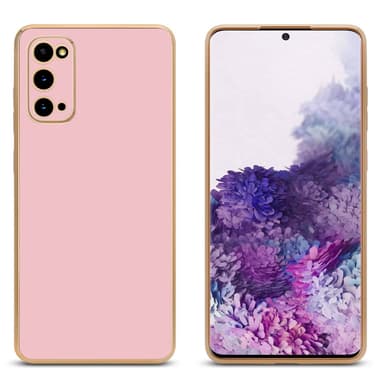 Samsung Galaxy S20 silikondeksel case (rosa)