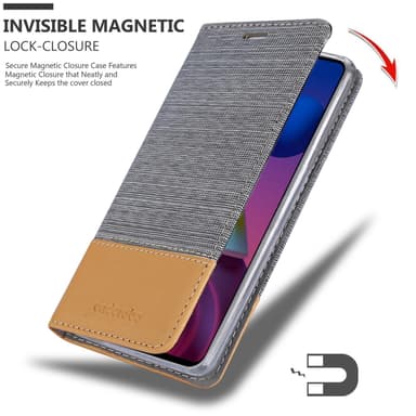 Samsung Galaxy M51 lommebokdeksel etui (grå)