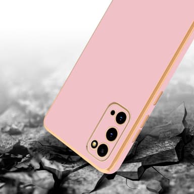 Samsung Galaxy S20 silikondeksel case (rosa)