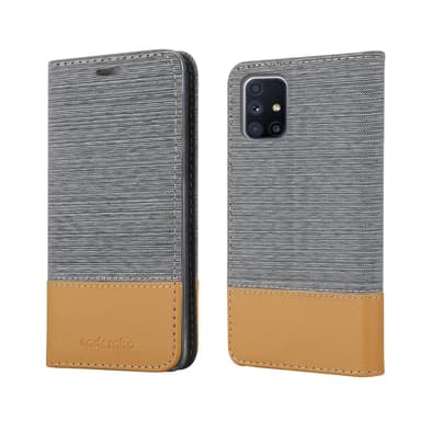 Samsung Galaxy M51 lommebokdeksel etui (grå)