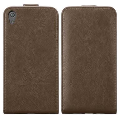 Sony Xperia XA ULTRA deksel flip cover (brun)