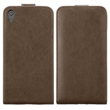 Sony Xperia XA ULTRA deksel flip cover (brun)