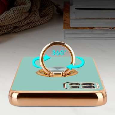 Samsung Galaxy A22 5G silikondeksel case (turkis)