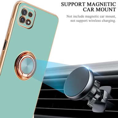 Samsung Galaxy A22 5G silikondeksel case (turkis)