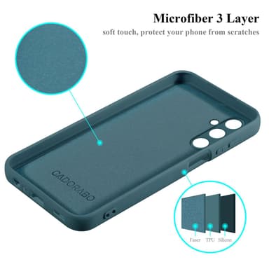 Samsung Galaxy A05s silikondeksel case (grønn)