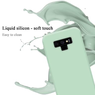 Samsung Galaxy NOTE 9 silikondeksel case (grønn)