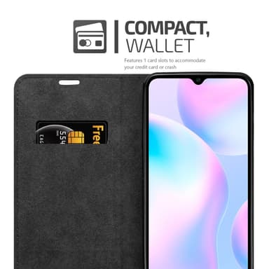 Xiaomi RedMi 9A / RedMi 9AT lommebokdeksel case (rød)