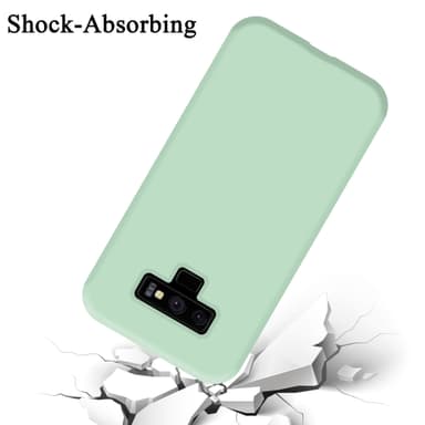 Samsung Galaxy NOTE 9 silikondeksel case (grønn)
