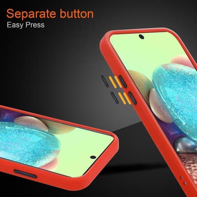 Samsung Galaxy A71 5G Deksel Case Cover (gjennomsiktig)