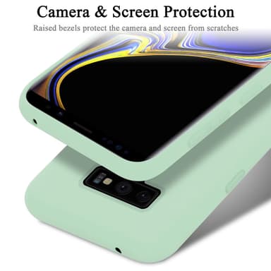 Samsung Galaxy NOTE 9 silikondeksel case (grønn)