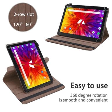 Acepad A121 (10.1 tomme) deksel til nettbrett (brun)